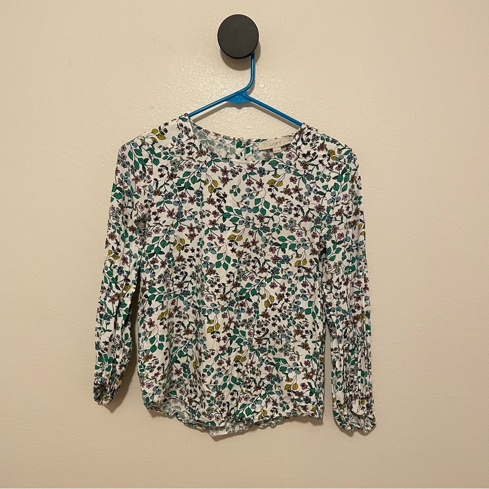 Loft Floral Blouse XXSP